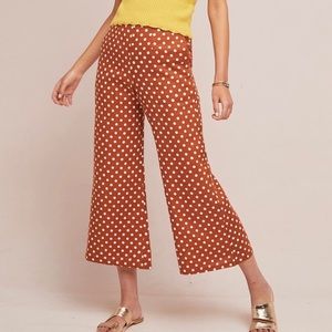 Anthro NWT cropped pants